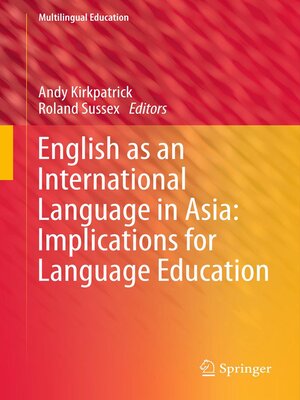 cover image of English as an International Language in Asia